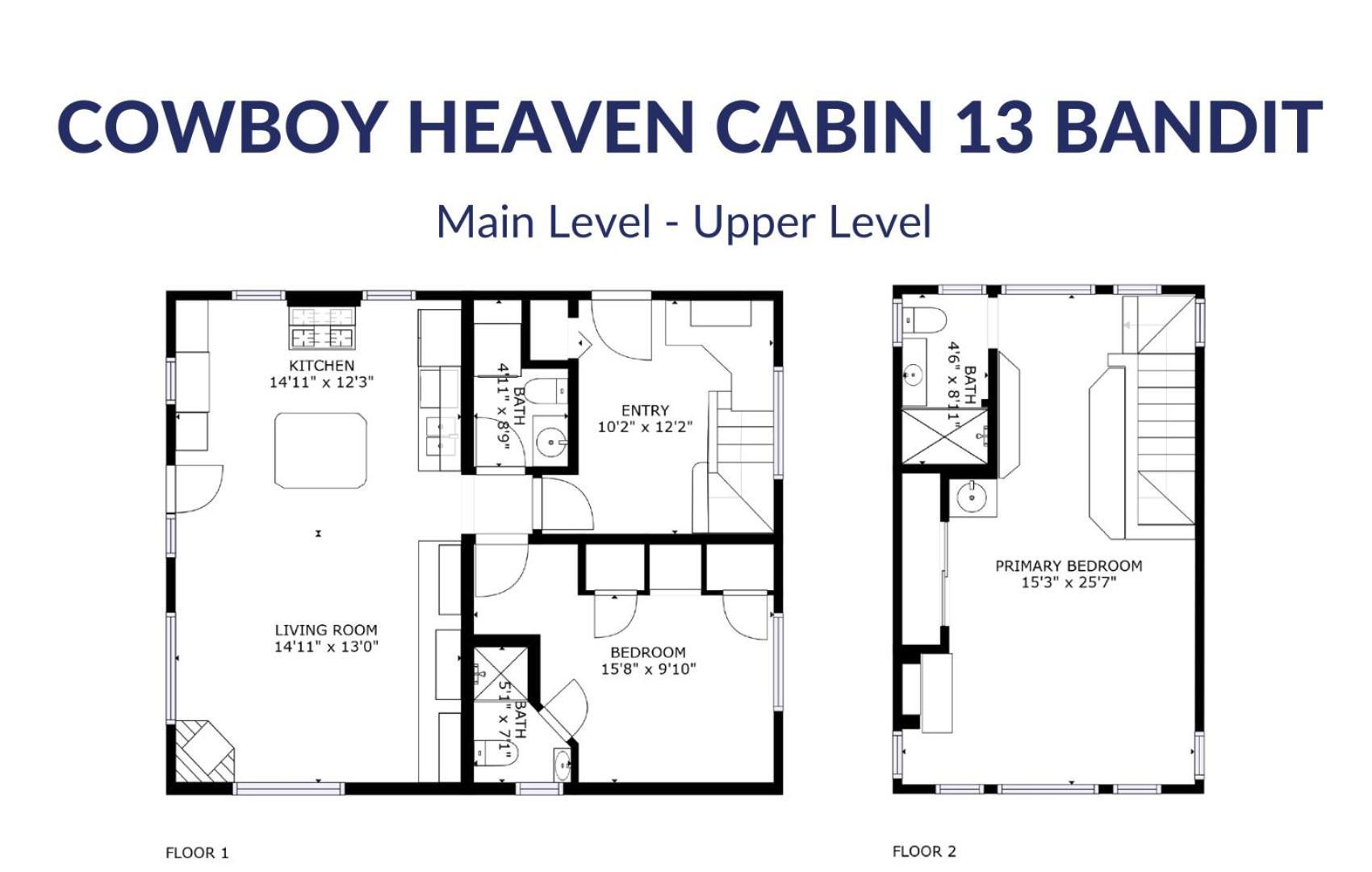 Cowboy Heaven Cabin 13 Bandit Big Sky Esterno foto